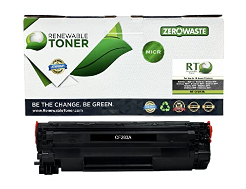 Cartucho de toner reutilizável compatível com MICR de substituição para HP CF283A 83A Laserjet Pro M