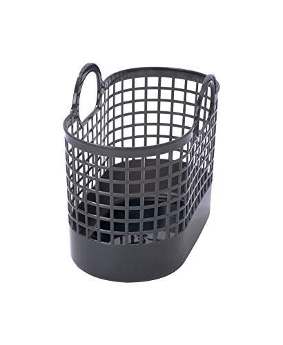 ライクイット (like-it) ランドリー 洗濯 収納 タウンバスケット ミニ グレー LBB-16C バイオマスプラスチック 約90%使用