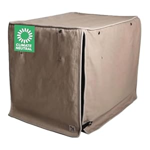 Molly Mutt Wild Horses Dog Crate Cover, 100% Cotton Canvas Cover with 2 Roll-Up Panels, Ideal for Dog or Cat Crate, Durable, Washable, and Free of Harmful Chemicals, 36″ x 24″ x 27″