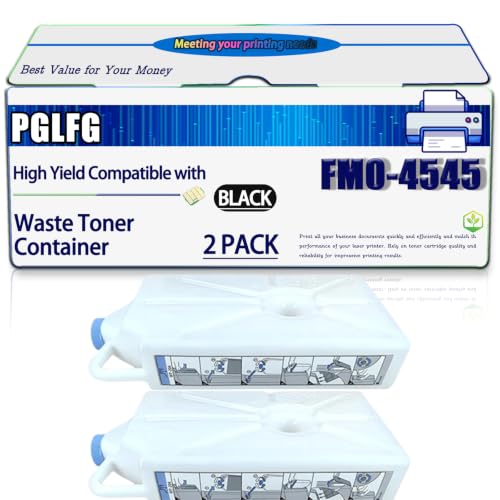 Image of Compatible for Canon FM0-4545-000 Waste Toner Container Work for IR Advance C9065 Pro C9075 Pro Printers, High Yield 30000 Pages, with Chip (2-Pack Black)