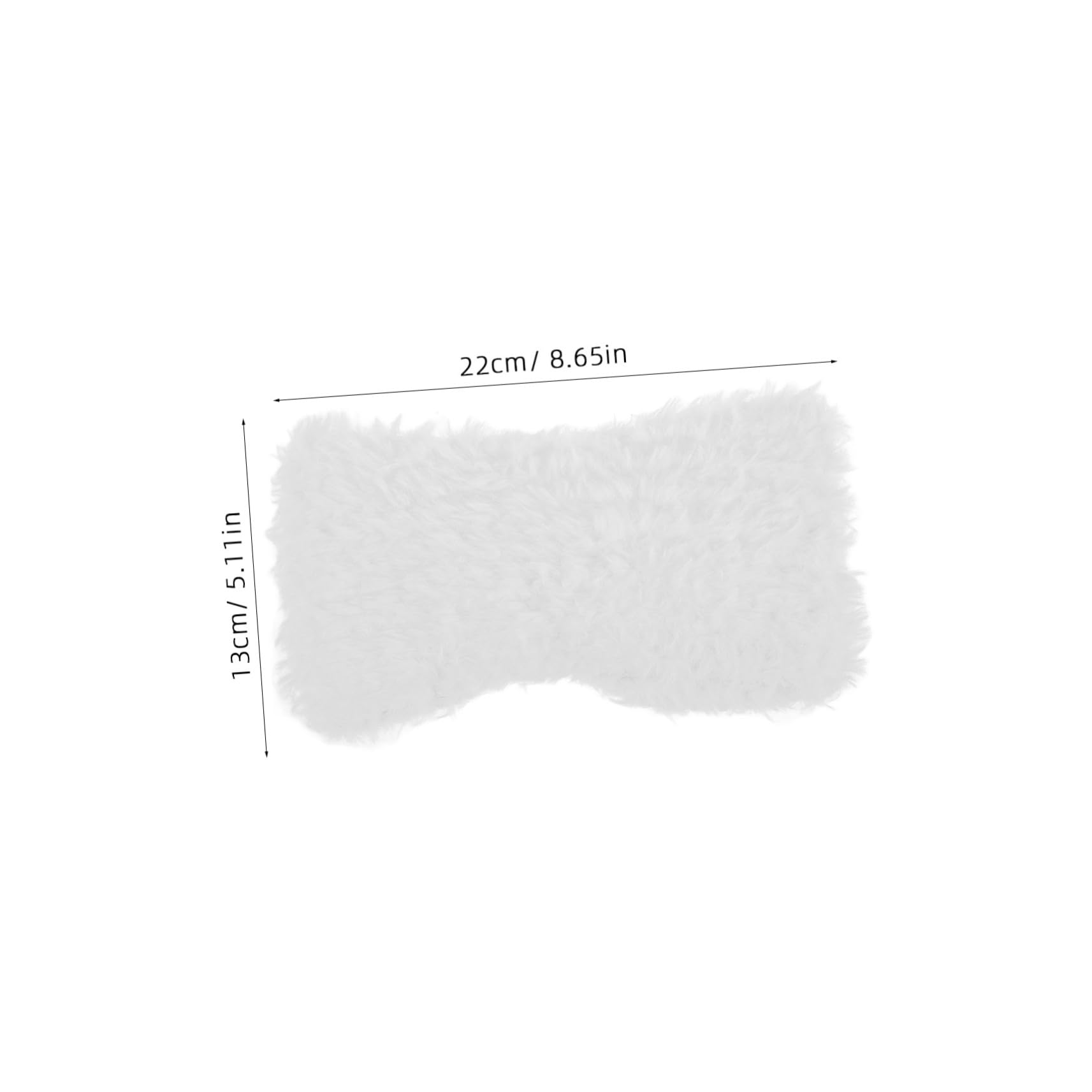 minkissy Furry Ear Muffs Headband Vintage Wide Elastic Design Thick Coverage for Cold Weather Stylish Knit Ear Warmer for Fashion Cozy and Functional Accessory