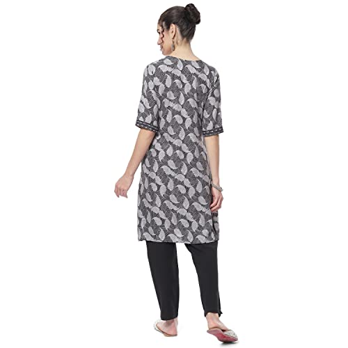 Image of Pink Liva Straight Kurta