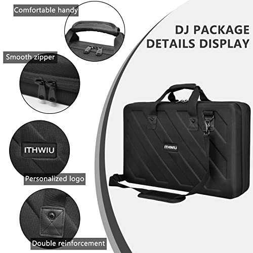 Image of Lightweight Molded Hard Storage Case, Fits for Pioneer DDJ-REV1 SR SR2 RR Denon MC4000 Numark NVII Mixtrack Pro 3 NV Platinum