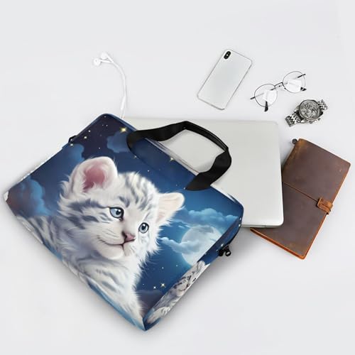 Estuche para portátil bebé tigre blanco ALAZA 13-15.6 pulg miniatura 7