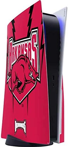Skinit Decal Gaming Skin Compatible with PS5 Console - Officially Licensed University of Arkansas-Fayetteville Razorbacks Design