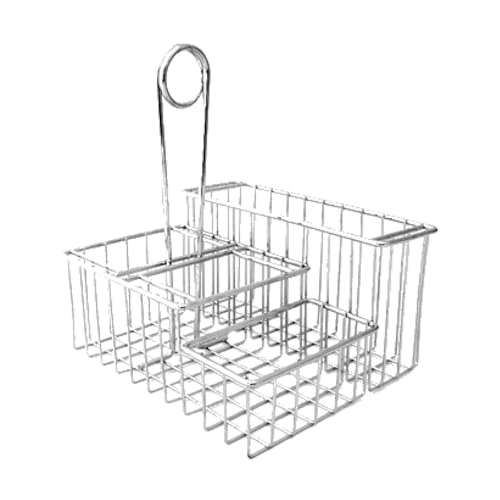 G.E.T. 4-21699 Chrome Compartment Caddy with Loop Handle, 8
