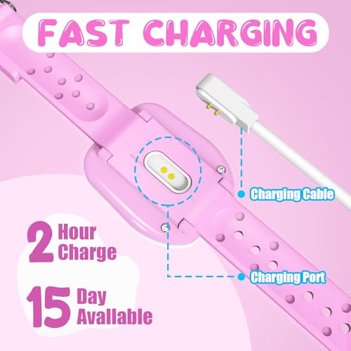 SKYROKU Potty Training Watch for Toddlers – Music & Light Reminders, Silicone Adjustable Strap, Rechargeable, Countdown Timer, Cute Toilet Shape – Easy Setup & Safe for Kids