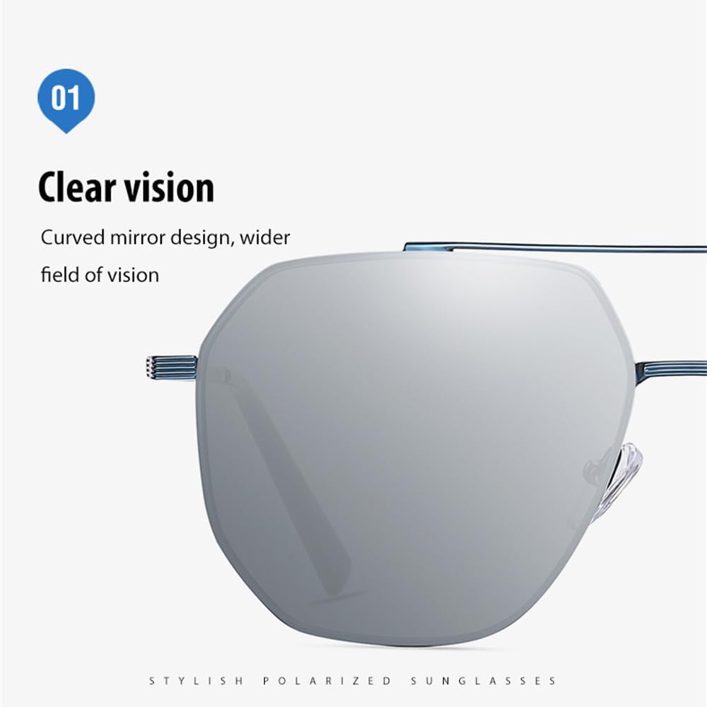 MUTYNE Sunglasses Driving Night Vision Men'S Color-Changing