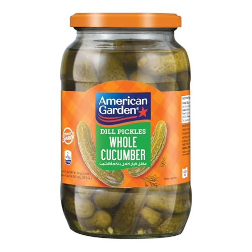 American Garden Dill Flavored Pickled Cucumbers Whole 907g