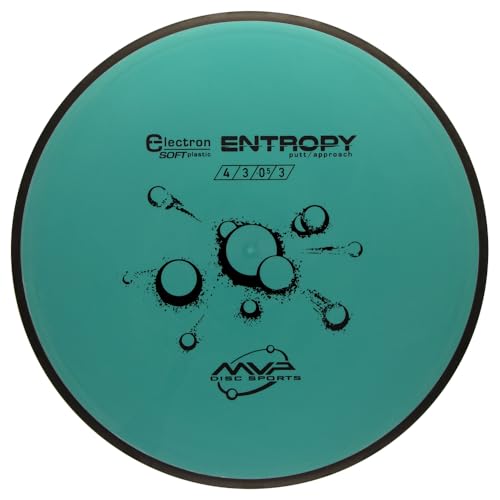 MVP Disc Sports Electron Entropy (Soft) Disc Golf Putter (170-175g / Colors May Vary)