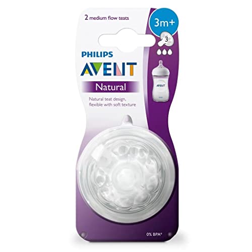 4 Uni. Bico Pétala N°3 Para Mamadeira (+3M) - Philips Avent