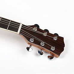 MEIeynt Guitare 39 Pouces, kit débutant Guitare Acoustique pan coupé Pleine Taille Guitarra Acustica avec Micro pour… - Les Beatles, Paul McCartney, John Lennon, RIngo Starr, George Harrison MEIeynt Guitare 39 Pouces, kit débutant Guitare Acoustique pan coupé Pleine Taille Guitarra Acustica avec Micro pour… – Image 5