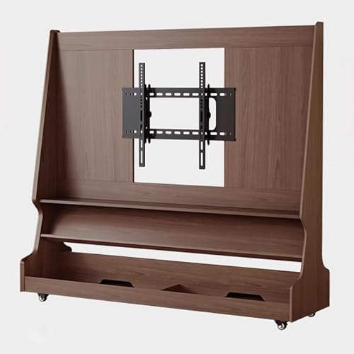 Soporte móvil para TV JIAOCKJIAO metal con ruedas ajustable