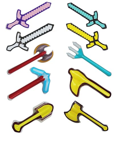 POW_xin Inflatable Toys Large Size Sword Axe Trident Kid Party Favors