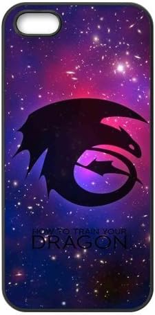 FEEL.Q- How to Train Your Dragon Toothless Personalized Custom Hard TPU Rubber iPhone 5 & 5S Case Cover