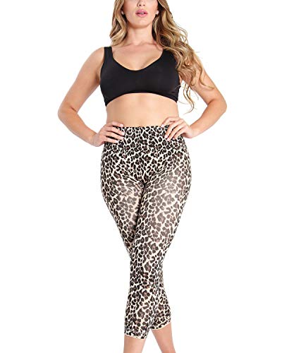 Image of SlimMe High Waisted Shapewear Leggings, Tummy Control Compression