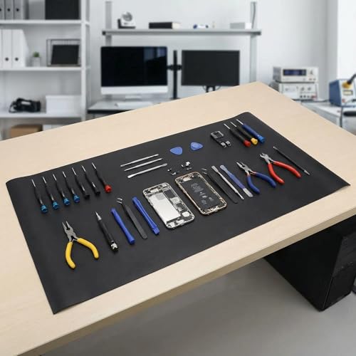 Tapis en caoutchouc pour établi : protection multi-usage et antidérapante - 3