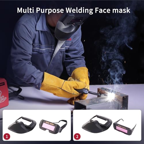 140Amp MIG Welder, 110V Flux Core, 3-in-1 Multi-process MIG/Lift TIG/Stick Portable Welding Machine, IGBT Inverter with Large LED Display,Gasless Welders Equipment with Welding Gun and Welding Wire - Image 3