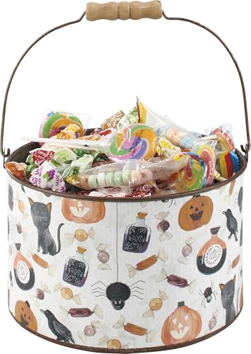 Primitives-by-Kathy-Bucket-Set-Gnomes-design-Happy-Halloween Primitives by Kathy Bucket Set Gnomes design Happy Halloween