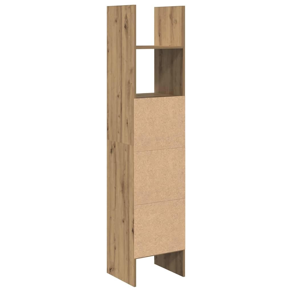 Generisch Bücherregal Artisan-Eiche 40 x 35 x 180 cm Holzwerkstoff,Möbel,Regalsysteme,Bücherregale Bücherschränke-875440