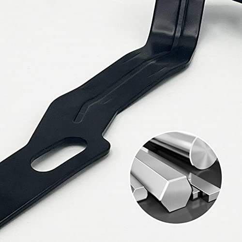 Aublinto Auto Scheinwerfer Befestigungs Halterung,A-Säulen Leuchte Halterung aus Aluminium LED Metallhalterung Haubenscharniere A-Säulen LED Halterung Kompatibel mit 16-20 Jahre Tacoma