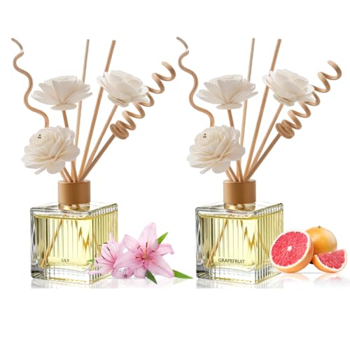 Dúo Difusor de Varillas Lirio y Pomelo 2x200ml miniatura 1