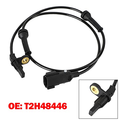 Aryourshop Sensor de velocidade da roda ABS frontal T2H48446, T2H4069, T2H32280 para Jaguar X260- XF