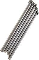 Vista 7 de Auniwaig 5/32 "Dia Punta Redonda Acero Recto Eyector Pin Punch 6 pulgadas Largo Gris Plata 5pcs