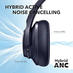 Casque Bluetooth Réduction de Bruit Active Soundcore by Anker Life Q20+, 40 h Autonomie, Hi-Res Audio, App, Connexion à… - Les Beatles, Paul McCartney, John Lennon, RIngo Starr, George Harrison Casque Bluetooth Réduction de Bruit Active Soundcore by Anker Life Q20+, 40 h Autonomie, Hi-Res Audio, App, Connexion à… – Image 3