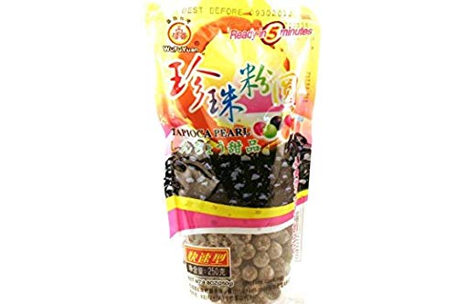 WuFuYuan - Tapioca Pearl Black 8.8 Oz / 250 G (Pack of 4)-SET OF 2