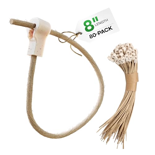 Fiber-Based Eco Zip Ties 8 Inch, 80-Pack - Strong Eco-Friendly Tie Wraps with 44 lb Tensile Strength - UV & Temperature Resistant, Biodegradable Wire Ties for Cable Management by IDL Packaging