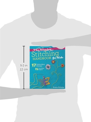 The Amazing Stitching Handbook for Kids: 17 Embroidery Stitches • 15 Fun & Easy Projects - Thumbnail 3