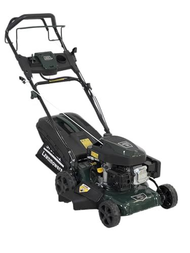 Spectrum TG40SE Petrol Lawnmower, 40cm Self-Propelled, Electric Start, 139cc Engine, 40L Collector
