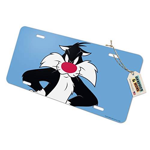 GRAPHICS & MORE Looney Tunes Sylvester Novelty Metal Vanity Tag License Plate