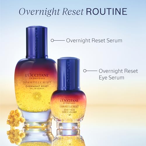 L'OCCITANE - Immortelle Reset Serum - 30 ml - Anti-ageing, hydrating and soothing - Made in France, Red, 30 ml (Pack of 1) - Image 4