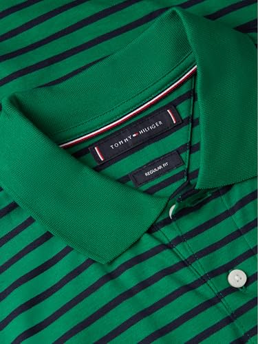 Image of Tommy Hilfiger Mens Short Sleeve Casual Polo Shirts in Regular Fit with Liquid Cotton