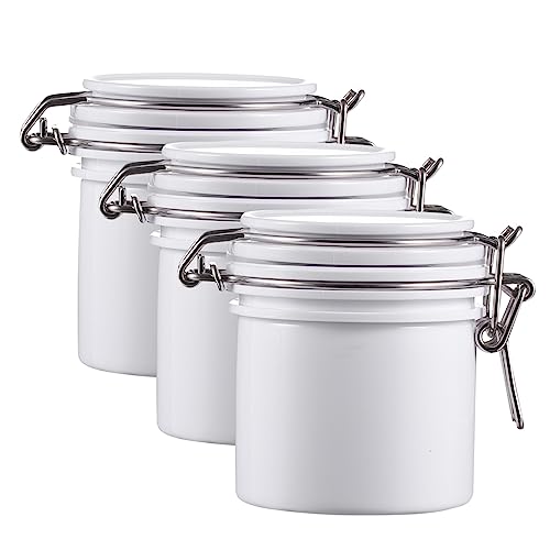 SOESFOUFU Professional Eyelash Extension Storage Jar 3pcs Lash Storage Box for Artists