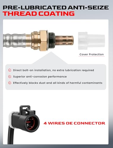 Sensor de Oxígeno Upstream Downstream para Ford y más miniatura 5
