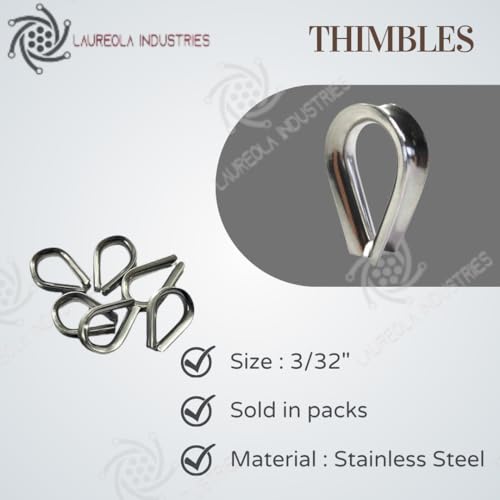 Hardware N176-818 0.25 in. Zinc Plated Rope Thimble