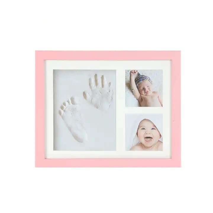 HomeCloud Footprint Hand PrintBaby Photo Frame Ink Pad Picture Frame Baby Shower Baby Memories Baby Gift Baby Foot Print Hand & Foot Print Photo Frame Child New Born Baby (Cly_Blue) (B0CGND36XP) Amazon Price History, Amazon Price Tracker