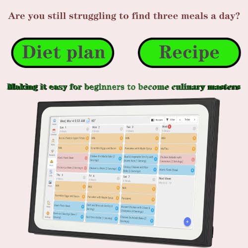 10.1 inch Touchscreen Digital Calendar DROPS TO (BLACK AND WHITE ONLY) - image 6