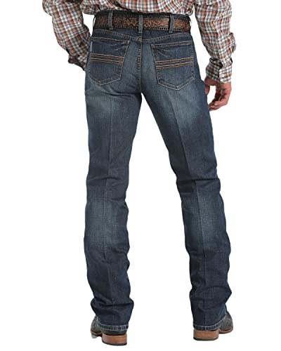 Cinch Men's Silver Label Dark Wash Performance Jeans Dark Stone 28W x 34L