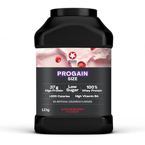 MaxiNutrition Progain Strawberry Protein Powder Cover