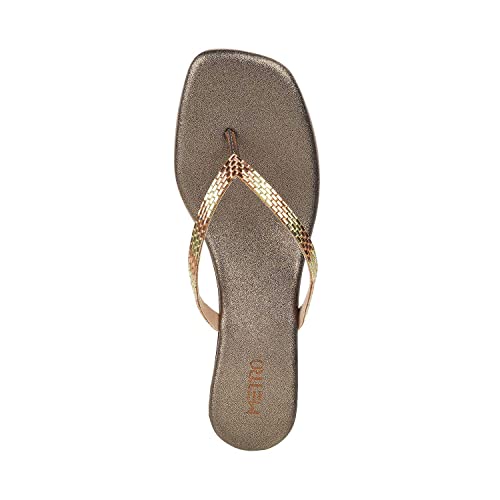 Metro Women Etnic Slip-on heel Sandal