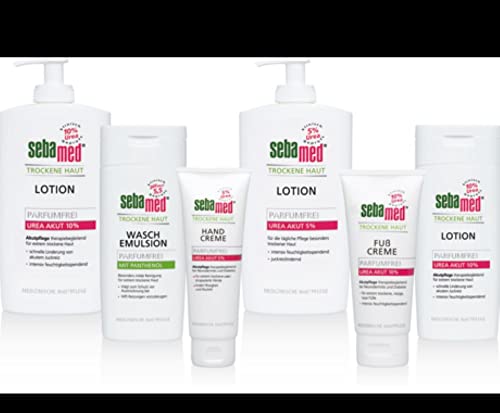 Sebamed Urea-acut voor droge huid, 10% lotion, parfumvrij, vochtlotion met zoete amandelolie voor mannen en vrouwen… - Afbeelding 5