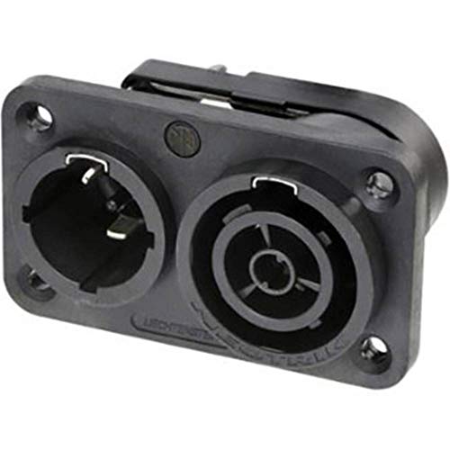 Neutrik NAC3PX-TOP - Conector de red (empotrable, hembra, número total de polos: 3 + PE 1 unidad) Cover