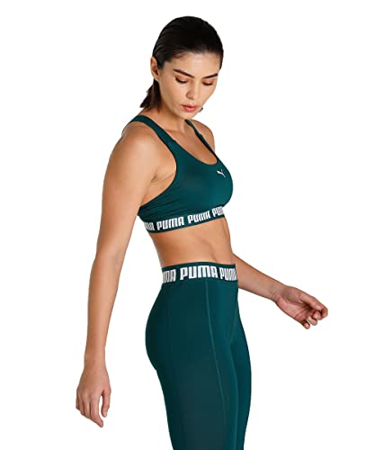 Image of Puma Women Polyester Lightly Padded Wirefree Sports Bra