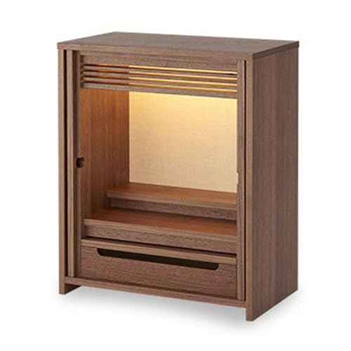 若林佛具製作所 モダン仏壇 OMOKAGE[ウォールナット×アイボリー]|京都 老舗仏壇店 伝統工法 京都の老舗仏壇店 創業約200年 熟練職人が手がける仏壇 上質 お仏壇 お取り寄せ 通販 ふるさと納税