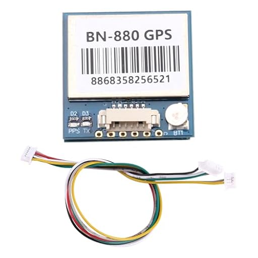 Ujjdwiurgh BN-880 GNSS Módulo GPS dual con brújula magnética QMC5883L integrada para controladores de vuelo AMP2.6/PIX-HAWK | Ya disponible en tu tienda friki favorita! En mundofriki.es!