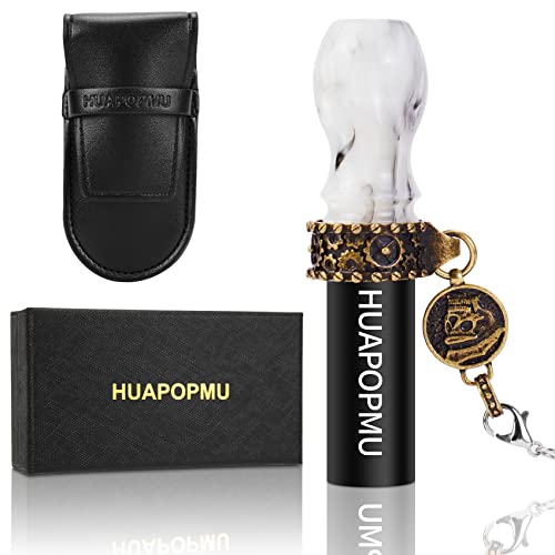 Wiederverwendbares Harz-Silikon-Shisha-Mundstück - Shisha Sheesha Narguile Cachimbas, opulentes, mit dem Jade imitiertes Mundstück mit Geschenkbox*geeignet für Geburtstaggeschenk (White) Cover